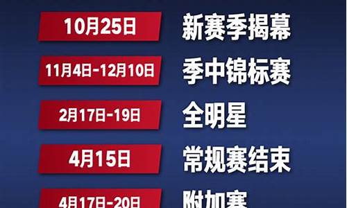 nba赛程2024季后赛时间_nba赛程20—21季后赛